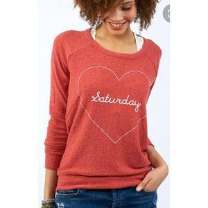 ❤️EVEREVE Chaser Saturday Open Back Pullover❤️